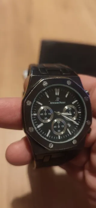 Orologio Audemars Piguet Nero Cronografo