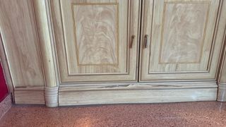 Mueble de salón de madera