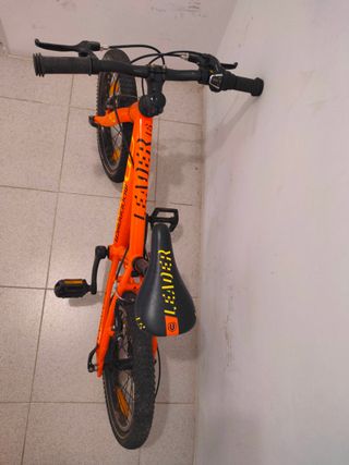 Bicicleta Mondraker Leader 16" Naranja infantil