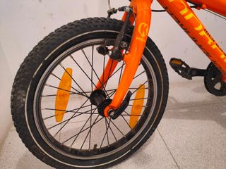 Bicicleta Mondraker Leader 16" Naranja infantil
