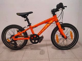 Bicicleta Mondraker Leader 16" Naranja infantil