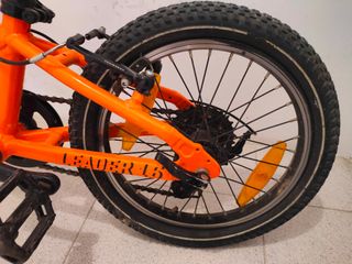 Bicicleta Mondraker Leader 16" Naranja infantil