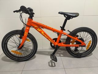 Bicicleta Mondraker Leader 16" Naranja infantil