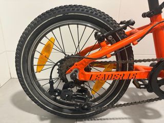 Bicicleta Mondraker Leader 16" Naranja infantil