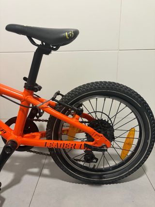 Bicicleta Mondraker Leader 16" Naranja infantil