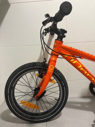 Bicicleta Mondraker Leader 16" Naranja infantil