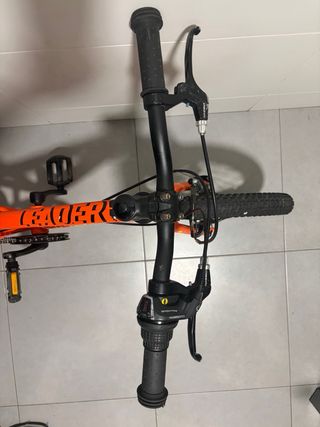 Bicicleta Mondraker Leader 16" Naranja infantil
