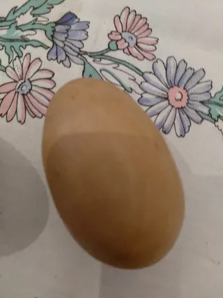 Huevos de madera para zurcir calcetines