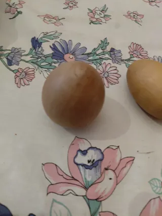 Huevos de madera para zurcir calcetines