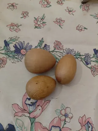 Huevos de madera para zurcir calcetines