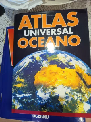 20 Atlas universal océanos ilustrados..todas 5