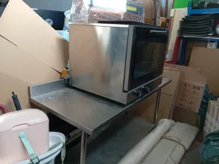 Mostrador de acero inoxidable