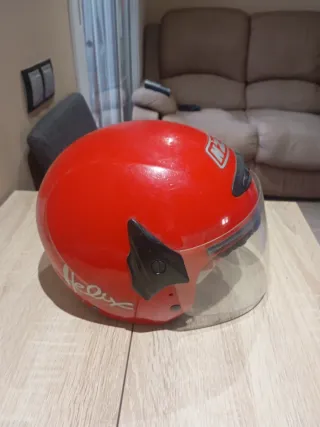 Casco NZI Helix infantil rojo