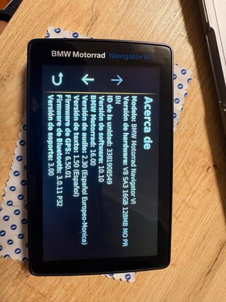 BMW Motorrad Navigator VI GPS para arreglo