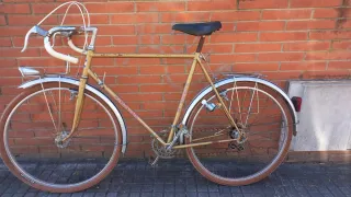 Bicicleta Randonneur clásica MANUFRANCE dorada
