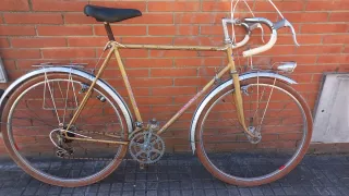 Bicicleta Randonneur clásica MANUFRANCE dorada