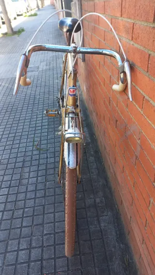 Bicicleta Randonneur clásica MANUFRANCE dorada