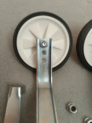 Ruedines para bicicleta.