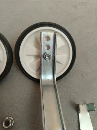 Ruedines para bicicleta.