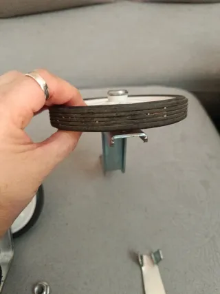 Ruedines para bicicleta.