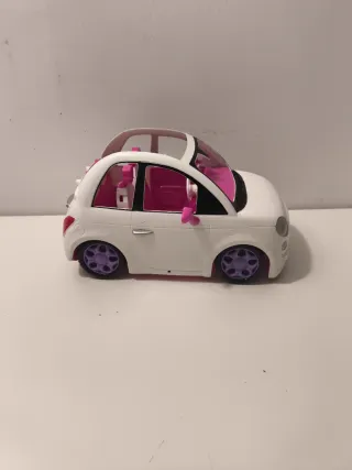Macchina giocattolo Fiat 500 stile Barbie