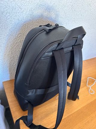 Mochila Tommy Hilfiger Monogram Dome Negra/Gris