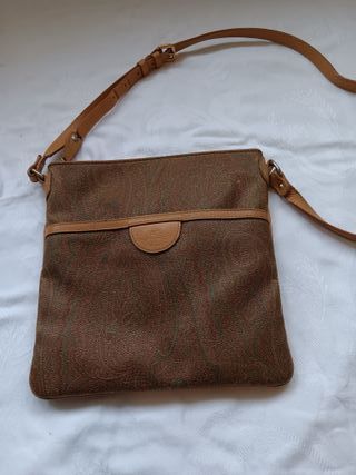 Borsa Etro in pelle marrone