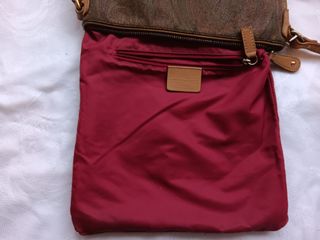 Borsa Etro in pelle marrone