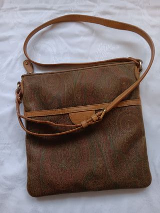 Borsa Etro in pelle marrone