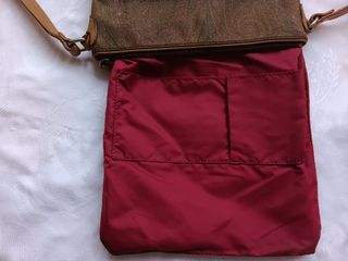 Borsa Etro in pelle marrone