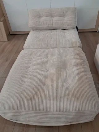 Puf Cama Innovador Beige