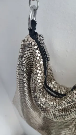 Bolso de fiesta plateado