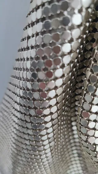 Bolso de fiesta plateado