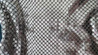 Bolso de fiesta plateado