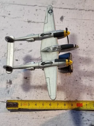 Maqueta Avión P38 Lightning Metálica