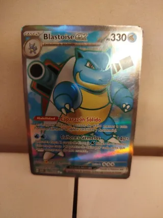 Blastoise EX Carta Pokémon