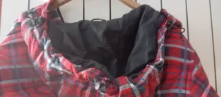 Anorak Quiksilver Rojo Cuadros. Cómo nuevo