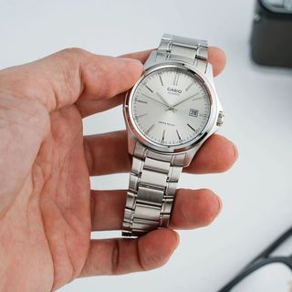 Reloj Casio MTP-1183A-7ADF Plata/Blanco