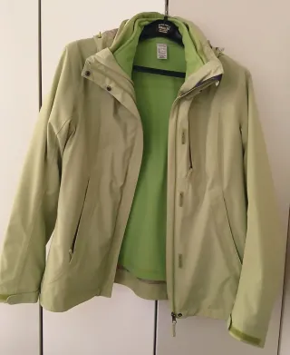 Anorak 2 piezas: cortavientos y forro polar