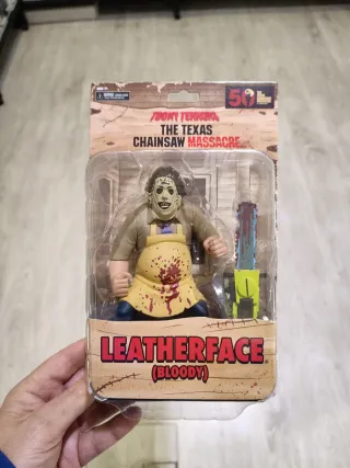 Figura Leatherface Bloody Toony Terrors NECA