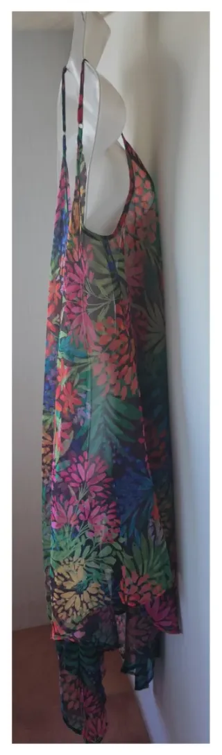 Vestido playero estampado floral Molly Bracken Tal