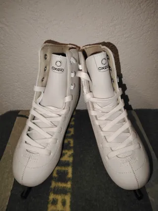 Patines de hielo Oxelo blancos