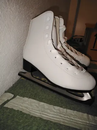 Patines de hielo Oxelo blancos