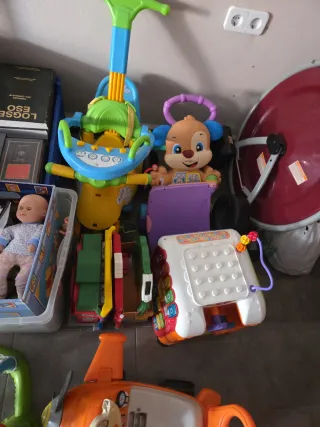 Lote de juguetes para niños