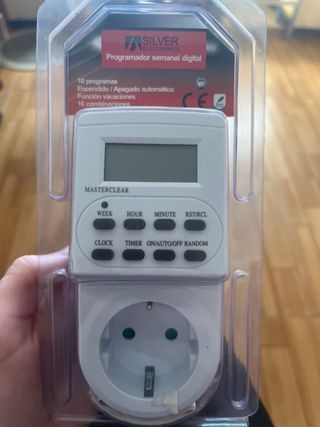 Programador Digital Semanal Silver Electronics