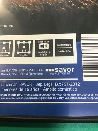 Cold Mountain DVD Drama Español