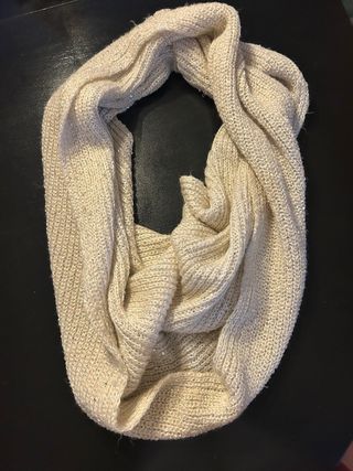 Bufanda tubular con lentejuelas