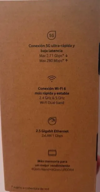Router ZTE G5B1 WiFi 6 Portátil