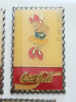Lote Pins Coca-Cola Disney