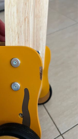 Correpasillos madera diseño tigre